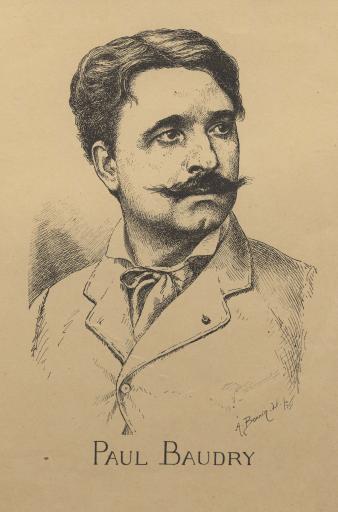 Paul Jacques Aimé Baudry (1828-1886) / A[lexandre] Bonnin del.